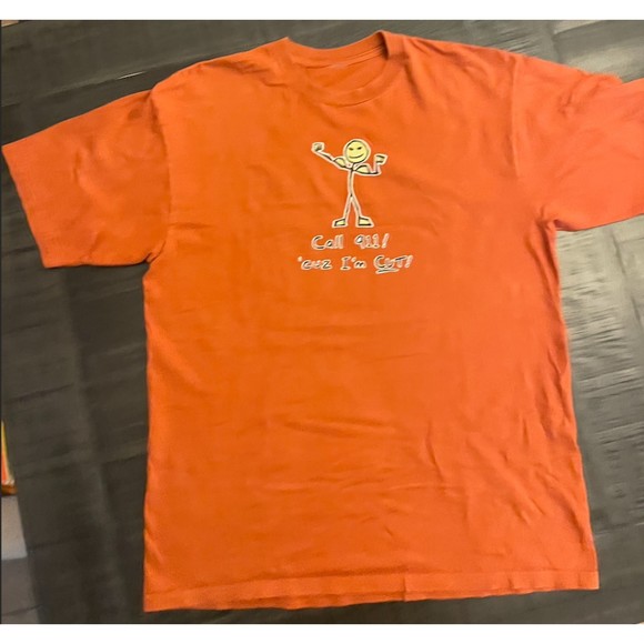 Men's Funny T Shirt - Call 911 cuz I'm Cut! - Sz XL - Picture 2 of 5
